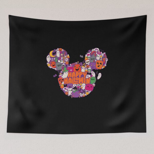 Item preview, Mickey Mouse Happy Halloween Spooky Cute Head Icon designed and sold by kaleevfidonea.