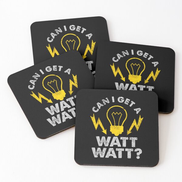 Item preview, Can I Get A Watt Watt Funny Electrician designed and sold by htqityfi31.