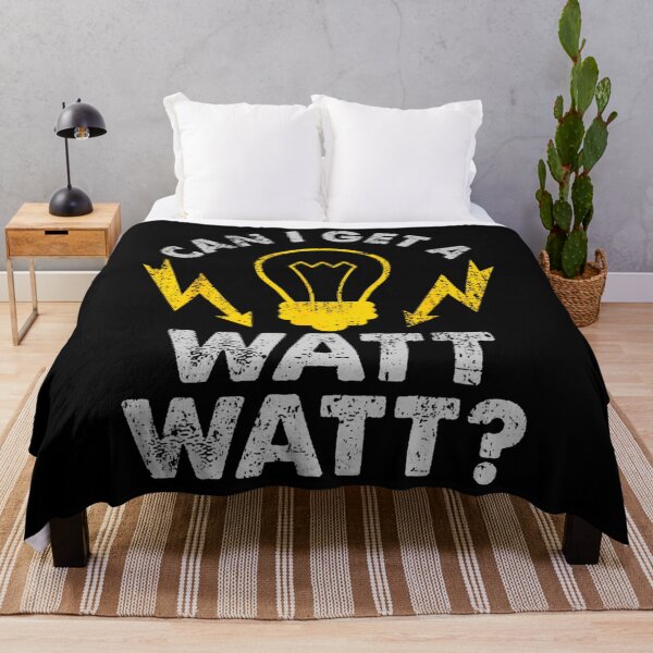 Item preview, Can I Get A Watt Watt Funny Electrician designed and sold by htqityfi31.
