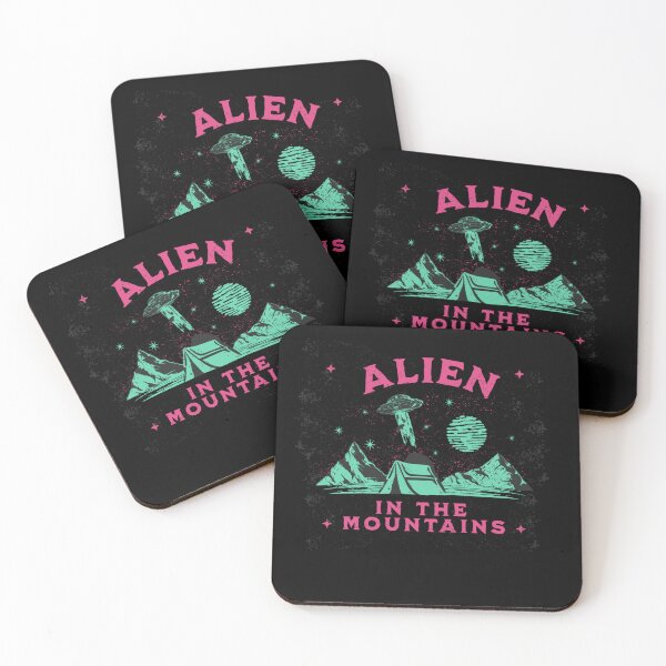 Item preview, Alien in the MOUNTAINS  designed and sold by ALL ART .