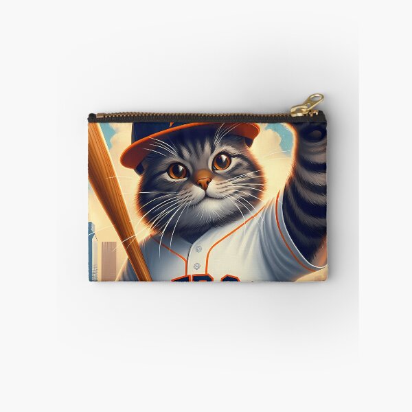 Item preview,  Astros Cat Play Baseball designed and sold by Fraerrand.