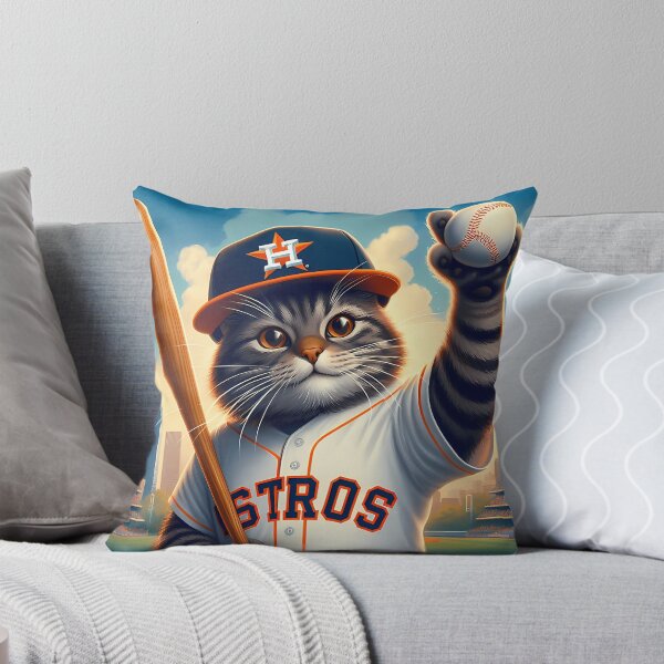 Item preview, Los Astros Cat juegan béisbol designed and sold by Fraerrand.