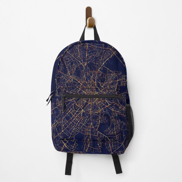 Item preview, Moscow, Russia Map - City At Night designed and sold by deMAP.