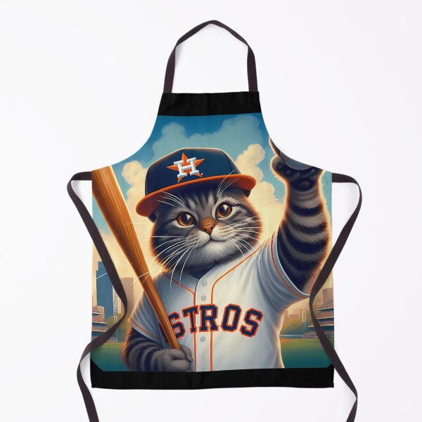Item preview,  Astros Cat Play Baseball designed and sold by Fraerrand.
