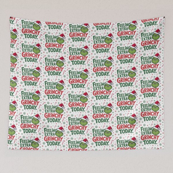 Item preview, Feeling extra grinchy today, Merry Christmas designed and sold by graphic-genie.