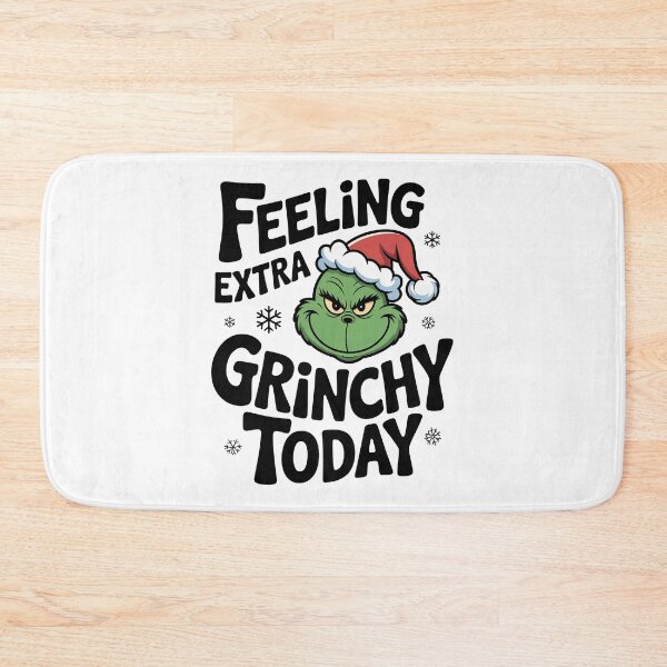 Item preview, Feeling extra grinchy today, Merry Christmas designed and sold by graphic-genie.