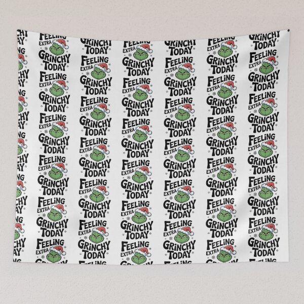 Item preview, Feeling extra grinchy today, Merry Christmas designed and sold by graphic-genie.