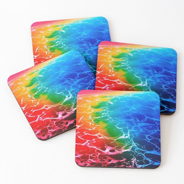 Item preview, Rainbow Ocean Waves designed and sold by newandchange.