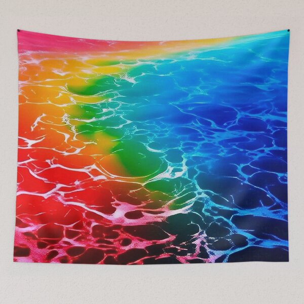 Item preview, Rainbow Ocean Waves designed and sold by newandchange.