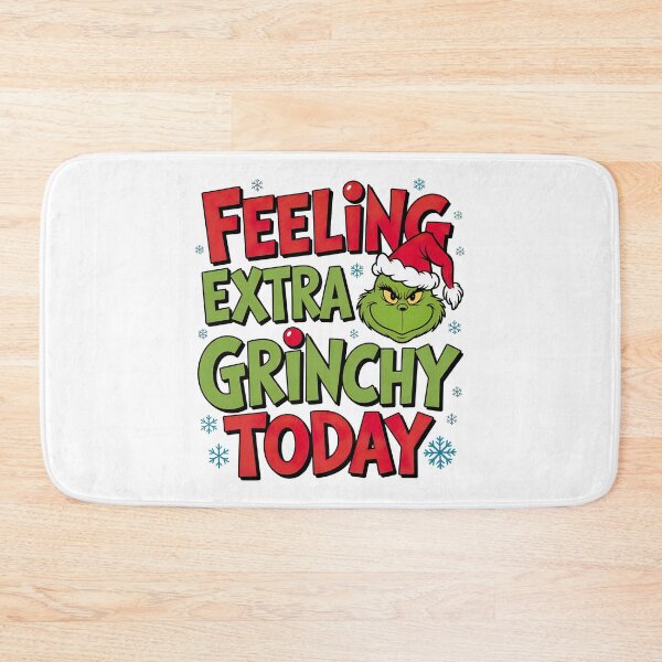 Item preview, Feeling extra grinchy today, Merry Christmas designed and sold by graphic-genie.