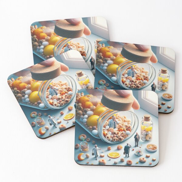 Item preview, Tiny Worlds: Scientists in the Cereal Jar designed and sold by UXVisionCraft28.