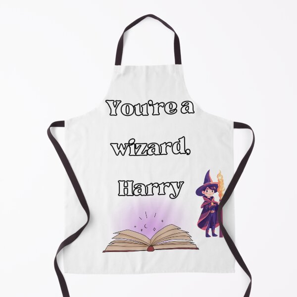 Item preview, You’re a Wizard Harry: Magical Quote Design designed and sold by Happyfreedom.