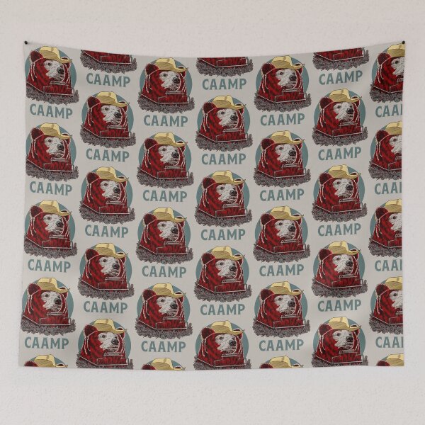 Item preview, Caamp bear retro designed and sold by SFGraphicdesign.