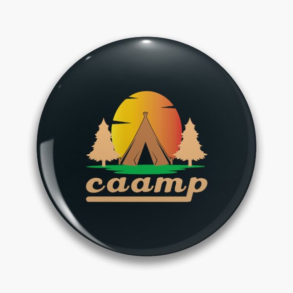 Item preview, caamp camping,gift friends designed and sold by SFGraphicdesign.