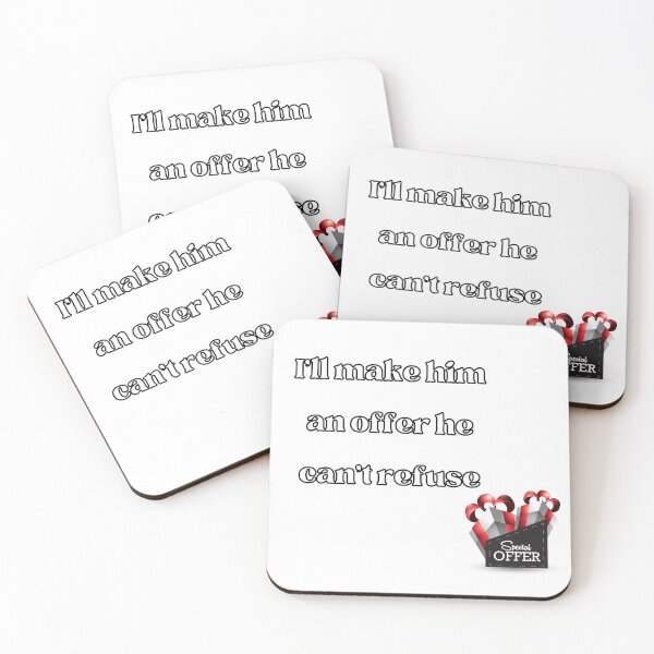 Item preview, I’ll Make Him an Offer He Can’t Refuse: Classic Movie Quote designed and sold by Happyfreedom.