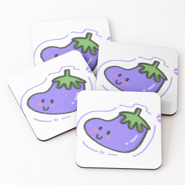 Item preview, Eggplant | Cute Eggplant Doodle designed and sold by MuMoon Space.