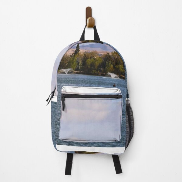 Item preview, Peaceful Lake with Distant Mountains designed and sold by Phakade's Photos.