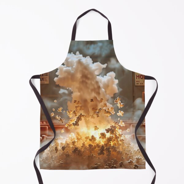 Item preview, A mesmerizing 3D-rendered scene of a single popcorn kernel explosively bursting open designed and sold by CheerForGoods.