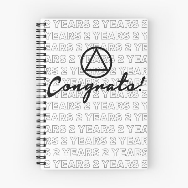 Item preview, 2 Years Sober designed and sold by RecoveryGift.