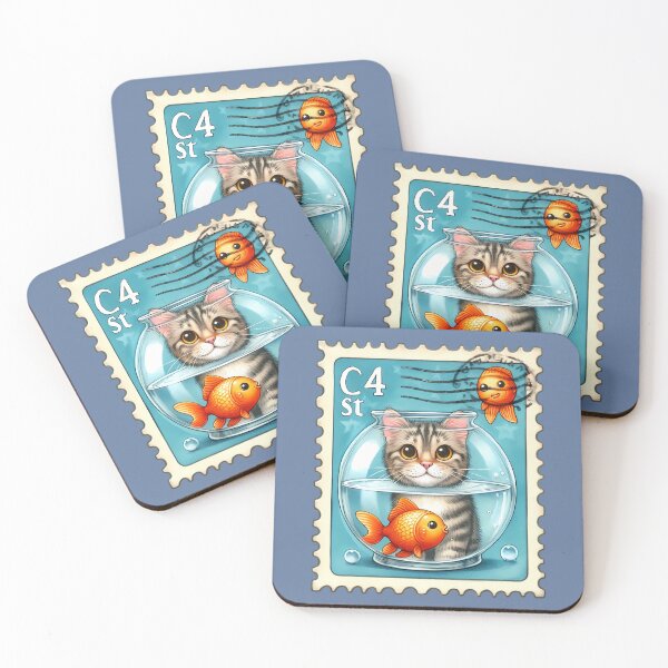 Item preview, Smiling cat in an aquarium designed and sold by Astralia.