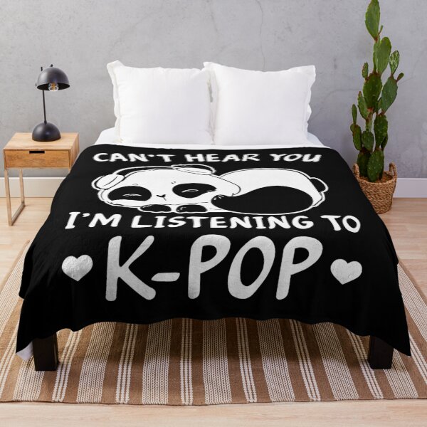 Item preview, Can't hear you I'm listening to Kpop Merch K-pop Merchandise 		 designed and sold by htqityfi31.