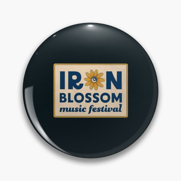 Item preview, Iron Blossom Music Festival, Richmond, VA, 2024 designed and sold by SFGraphicdesign.