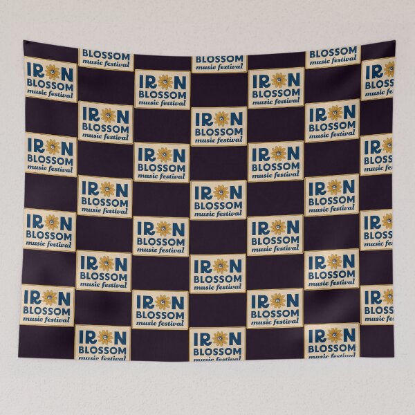 Item preview, Iron Blossom Music Festival, Richmond, VA, 2024 designed and sold by SFGraphicdesign.