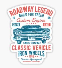 Cars | Classic Cars | Vintage Cars | American Muscle | American Cars Sticker