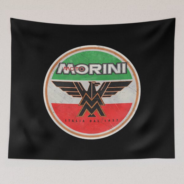 Item preview,  Moto Morini. Italia Dal 1937 Retro Badge designed and sold by UlandaMChambers.