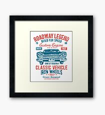 Cars | Classic Cars | Vintage Cars | American Muscle | American Cars Framed Print
