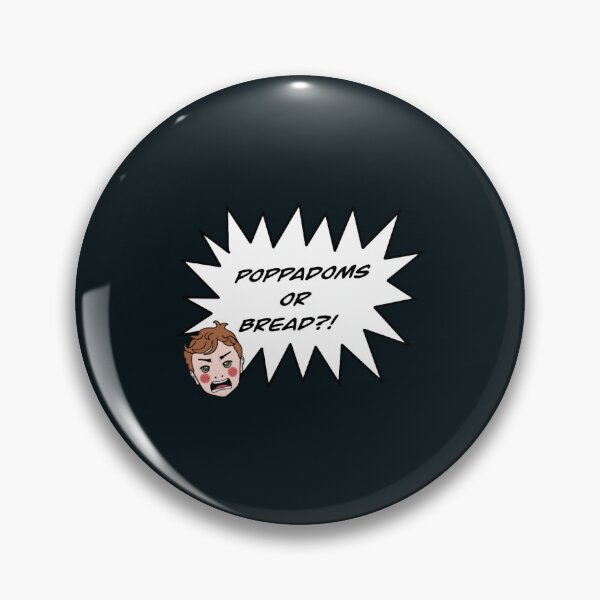 Item preview, Poppadoms or bread off menu podcast  designed and sold by SFGraphicdesign.