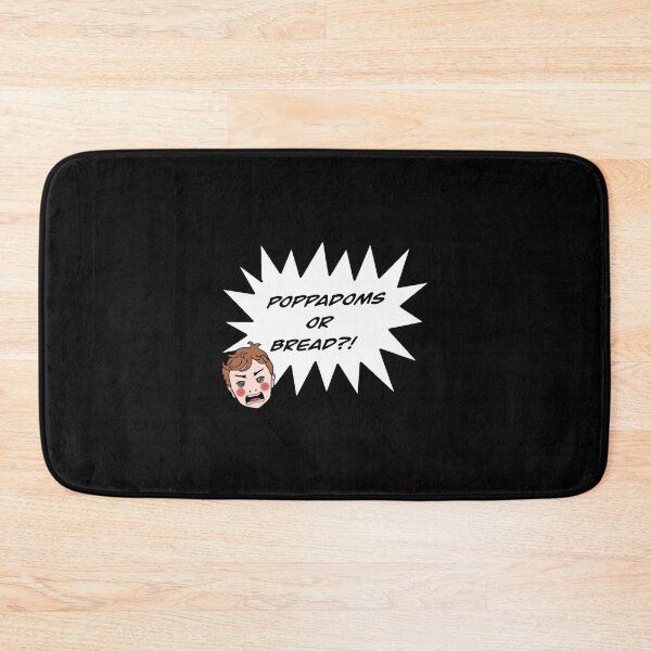 Item preview, Poppadoms or bread off menu podcast  designed and sold by SFGraphicdesign.