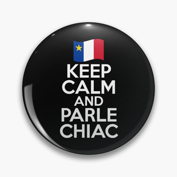 Item preview, Acadian Pride Keep Calm and Parle Chiac designed and sold by TheTrendsDesk.