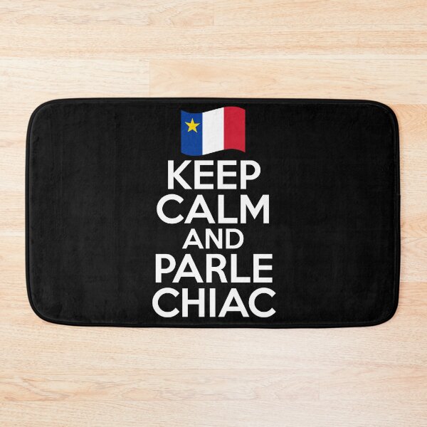 Item preview, Acadian Pride Keep Calm and Parle Chiac designed and sold by TheTrendsDesk.