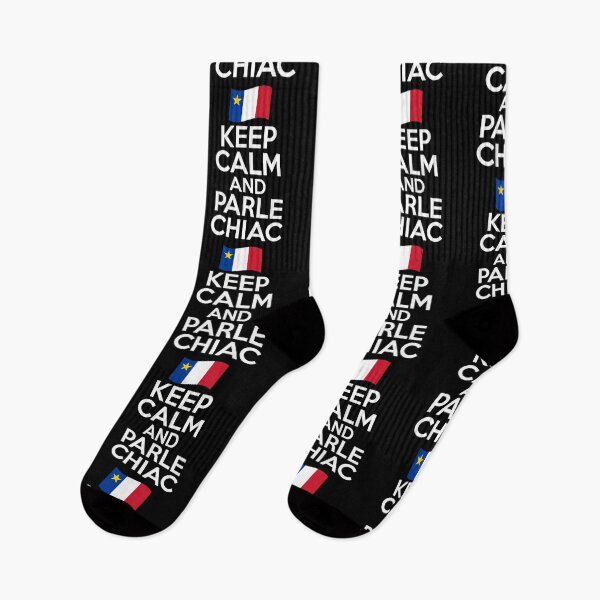 Item preview, Acadian Pride Keep Calm and Parle Chiac designed and sold by TheTrendsDesk.