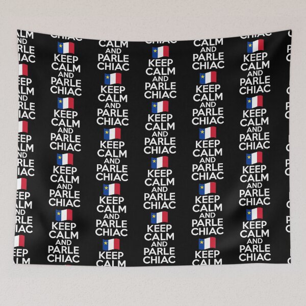 Item preview, Acadian Pride Keep Calm and Parle Chiac designed and sold by TheTrendsDesk.