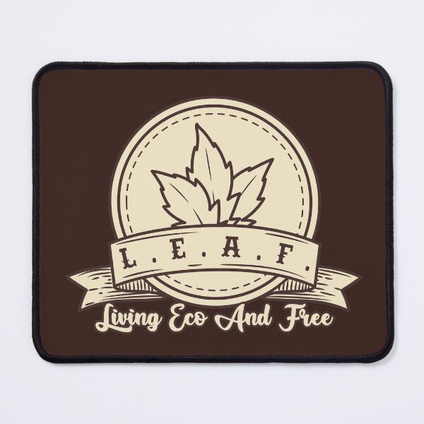 Item preview, L.E.A.F. – Living Eco And Free. designed and sold by Milena R..