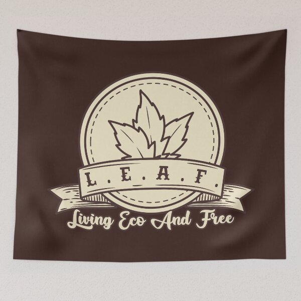 Item preview, L.E.A.F. – Living Eco And Free. designed and sold by Milena R..