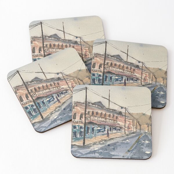 Item preview, Old town of Virginia City  designed and sold by Ginnyhuanginart.