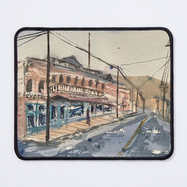Item preview, Old town of Virginia City designed and sold by Ginnyhuanginart.