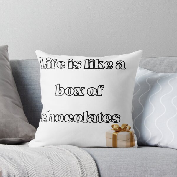 Item preview, Life is Like a Box of Chocolates – Sweet Inspirational Quote designed and sold by Happyfreedom.