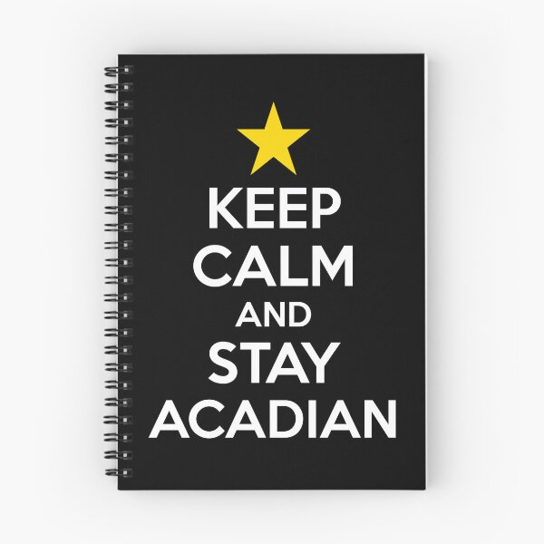 Item preview, Acadian Pride Keep Calm and Stay Acadian Star Heritage designed and sold by TheTrendsDesk.