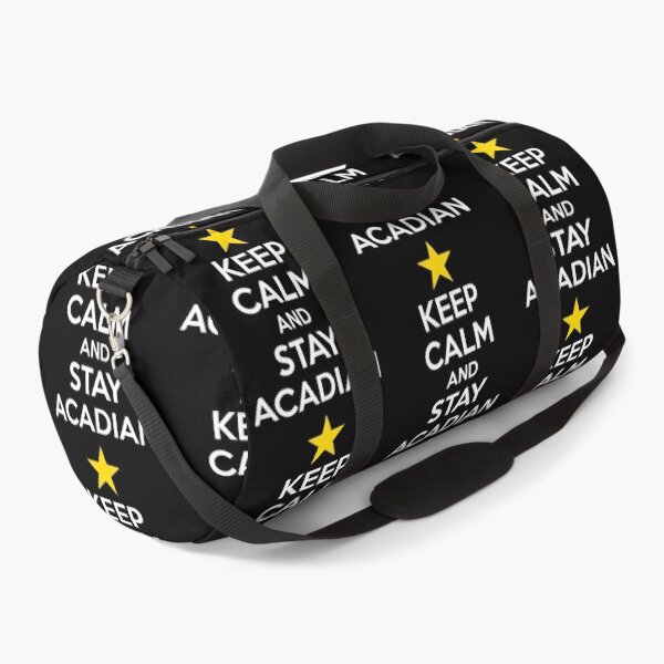 Item preview, Acadian Pride Keep Calm and Stay Acadian Star Heritage designed and sold by TheTrendsDesk.