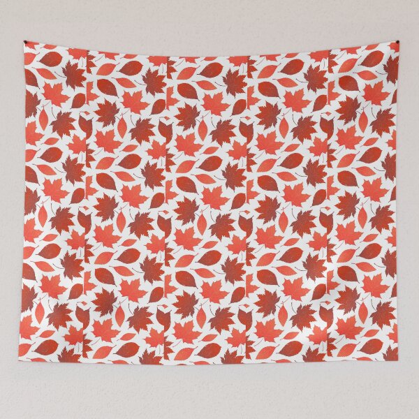 Item preview, Cozy Autumn Rustic Leaves Fall Vibes Pattern designed and sold by Mozaic Clothes.