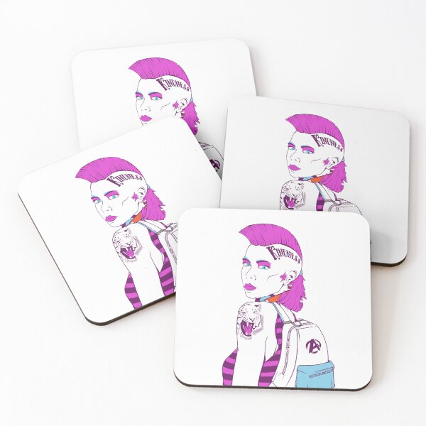 Item preview, Punk woman Kindness designed and sold by LICENSEDLEGIT.