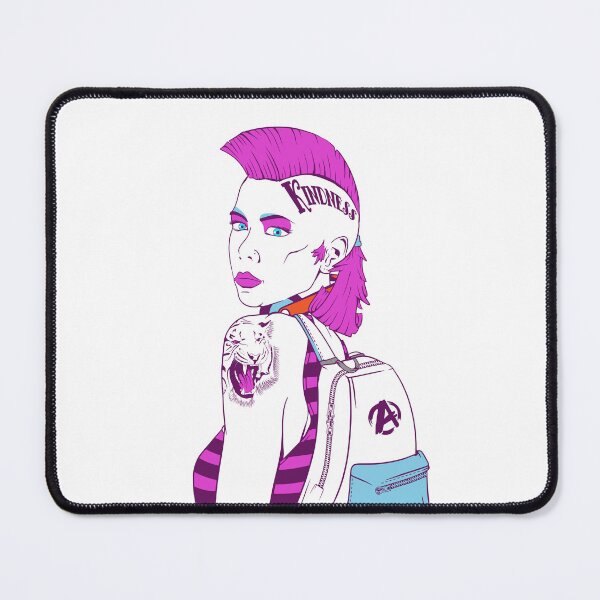 Item preview, Punk woman Kindness designed and sold by LICENSEDLEGIT.