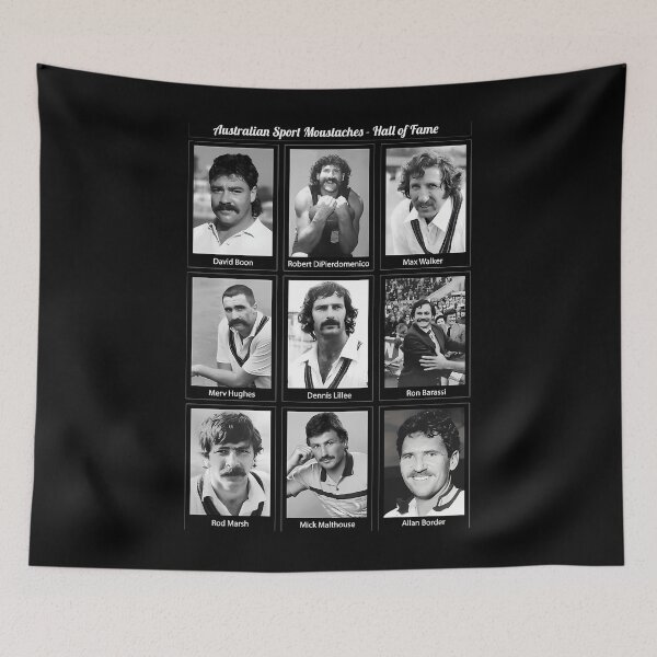 Item preview, Aussie Mustache Hall Of Fame By Decibel Clothing designed and sold by GabrielMartel.