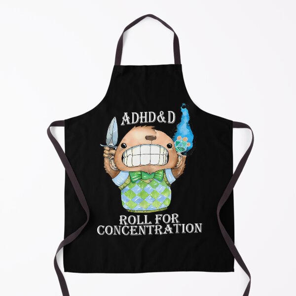 Item preview, ADHD&D Roll For Concentration Funny Apparel 1 designed and sold by qdvbomznb46.
