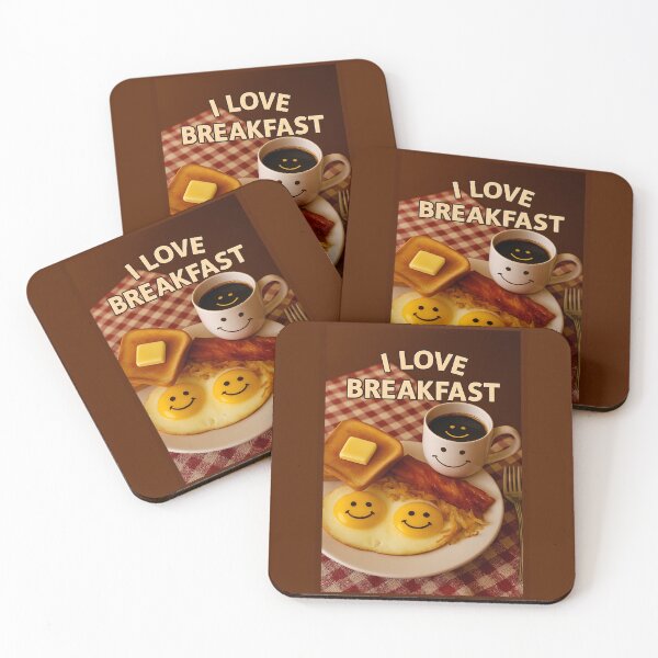 Item preview, I Love Breakfast designed and sold by CarolM.