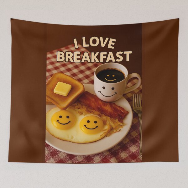 Item preview, I Love Breakfast designed and sold by CarolM.